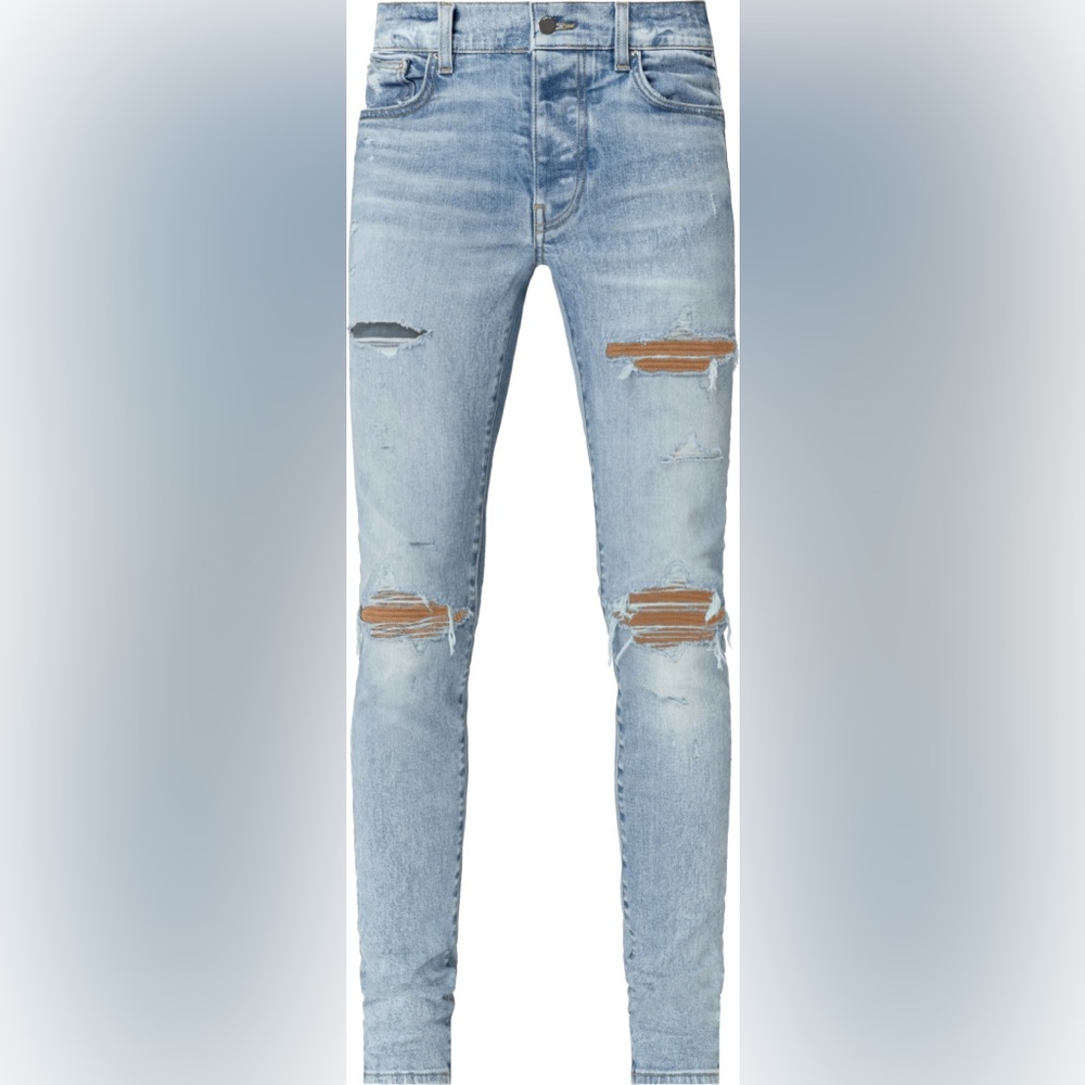 AMIRI MX1 Jeans Light blue / Tan size 36